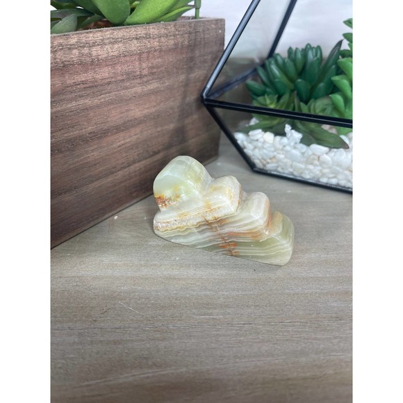 Chocolate Calcite Cloud Polished Crystal - Picture 3 of 4